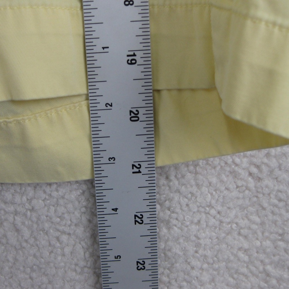 Polo Ralph‎ Lauren Chino Shorts Mens 38 Yellow Classic Preppy Cotton Twill - Picture 7 of 11